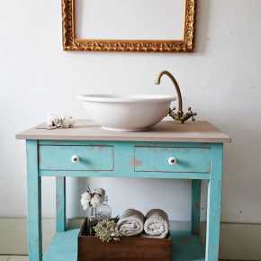 Mueble de baño shabby chic | Tienda online de decoración y muebles